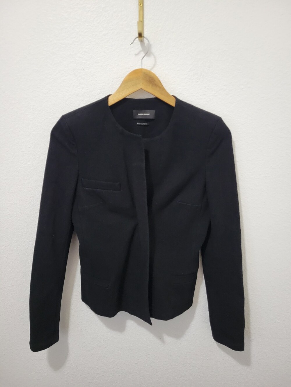 Isabel Marant Collarless Jacket Size 36/Small